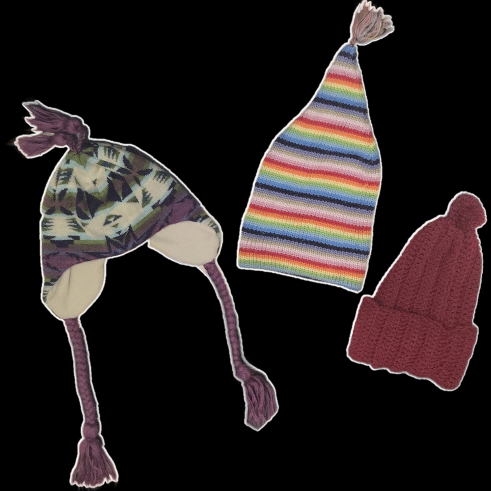 Toddler Colorful Kids Winter Hat Bundle